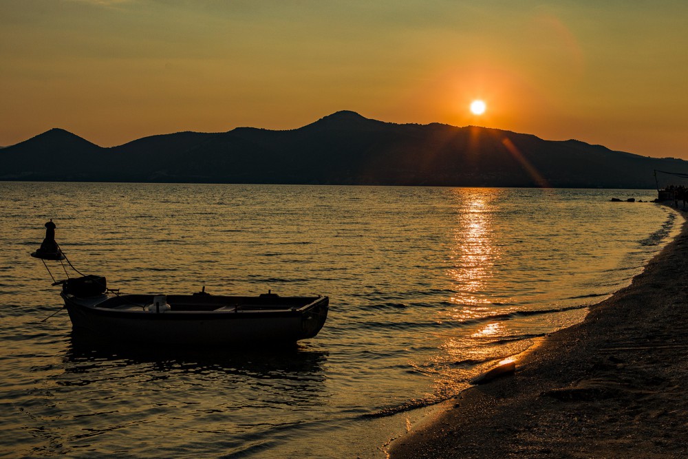 Ionian sunset Greece